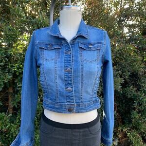 April Jeans Cropped Denim Jacket